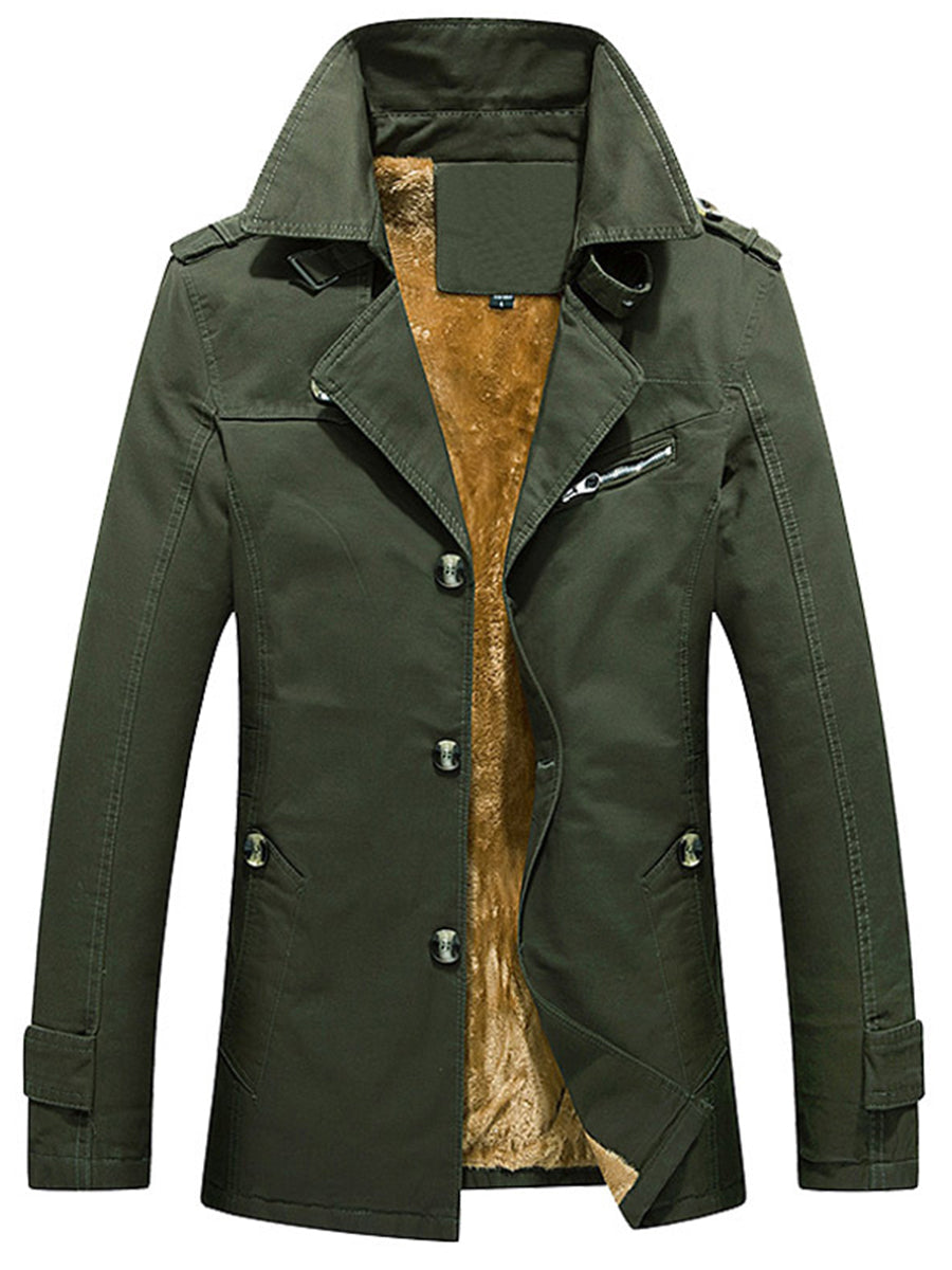 Men's Thick Outdoor Jacket SMLB088