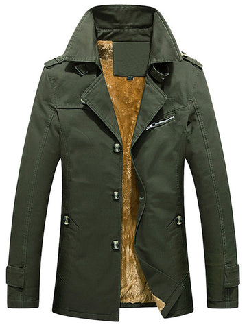 Men's Thick Outdoor Jacket SMLB088