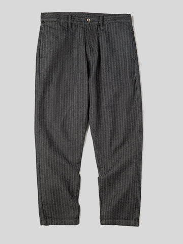 Striped Straight Grey Classic Suit Pants SM090522