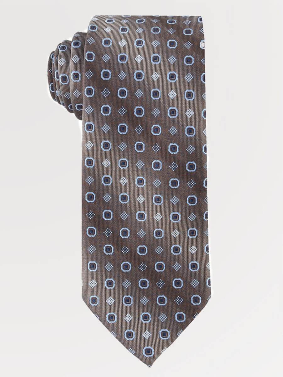 Men's Retro Floral Printed Satin Formal Necktie SM112403